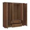 Chery Life 4 Door Wardrobe Armoire Closet with 2 Drawers - 4 of 4