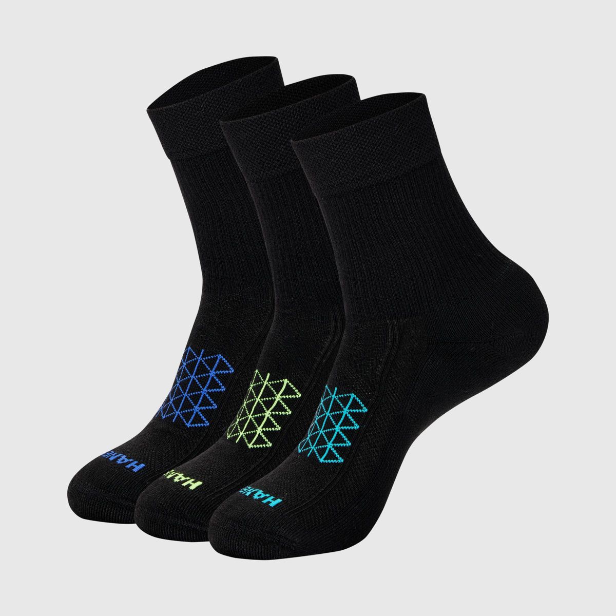 Hanes Men's Absolute Run Crew Socks 3pk