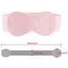 INSPIRE CHIC Women's Interlock 8-shaped Faux Leather Buckle Elastic Belt 1 Pc - 3 of 4