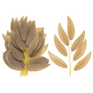 Unique Bargains Artificial Willow Leaves 100 Pcs - 1 of 4