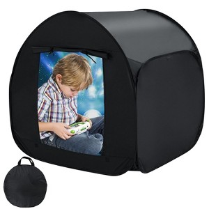 GARPROVM Kids Outdoor Sensory Tent Blackout & Private Playroom for Stress Relief - 1 of 4