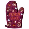 Pugkin Spice Oven Mitt Funny Fall Autumn Pumpkin Spice Latte Dog Love Pug Kitchen Glove - Crazy Dog Bakeware - 2 of 4
