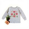 The Juniper Shop Coquette Christmas Collage Youth Long Sleeve Tee - 2 of 3