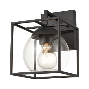 Elk Home Cubed 1 - Light Wall Light in  Charcoal - 1 of 3