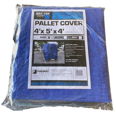Heavy Duty Waterproof Poly Tarp Cover - 4x5 Feet, 12 Mil Thick, UV Resistant With Grommets - View #5