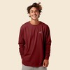 Dalix UFO Embroidered Cotton Classic Fit Long Sleeve Crewneck Tee Shirt Mens - 3 of 4