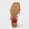 Women's Phoebe Strappy Ball Ornament Heels - A New Day™ - 4 of 4