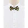 Allegra K Men's Pre-tied Solid Adjustable Classic Tuxedo Wedding Bow Ties - 2 of 4