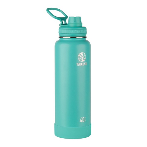 Stainless Steel 40oz Hot/Cold Tumbler Water Bottle w/ Multiple Lids and a  Rubber Bottle Protection Sleeve
