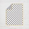 Bacati - Dots Stripes Gray Yellow 4 pc Crib Bedding Set with Diaper Caddy - 4 of 4