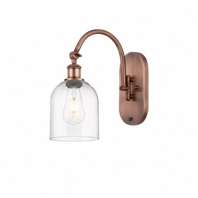 Bella - 1 Light Arm Swivels Side to Side Wall Sconce In Industrial Style-13 Inches Tall and 5.5 Inches Wide