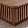Kumasinova 35.43" Modern Drum Coffee Table with Lift Top,Square Wood Side Table with Hidden Storage,Center Table for Living Room with Safety Features - 4 of 4