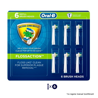 Oral-B Floss Action X-Filament Replacement Brush Heads