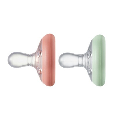 Tommee Tippee Breast-Like Pacifier Soother 0-6 Months – Tigerlily & Sage - 2ct
