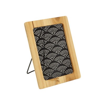 Cheung's Merridew Wood Framed Metal Earring Hanging Table Easel