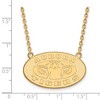 Black Bow Jewelry 10k Yellow Gold Auburn Tigers NCAA Necklace 18 Inch - 2 of 4