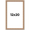 PosterPalooza | Deco Brown Picture Frame - UV Acrylic, Foam Board Backing, Hanging Hardware - 2 of 4