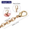 Unique Bargains Handbag DIY Accessories Iron Flat Purse Chain Strap with Buckles - 2 of 3