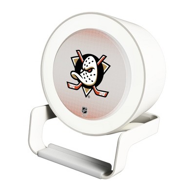 Keyscaper Anaheim Ducks Linen Night Light Charger and Bluetooth Speaker
