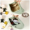 Unique Bargains Portable Multiple Inner Pockets Mini Makeup Bag 1 Pc - 2 of 4