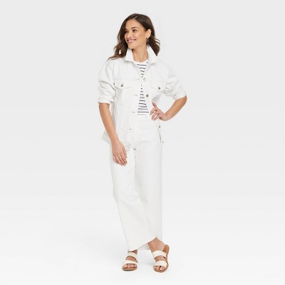 Women's High-Rise Sailor Wide Leg Ankle Jeans - Universal Thread' - image 3