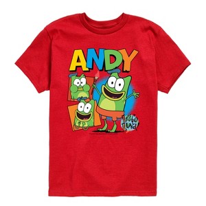 Boys' - Lets Go Luna - Andy Short Sleeve Graphic T-Shirt - 1 of 3