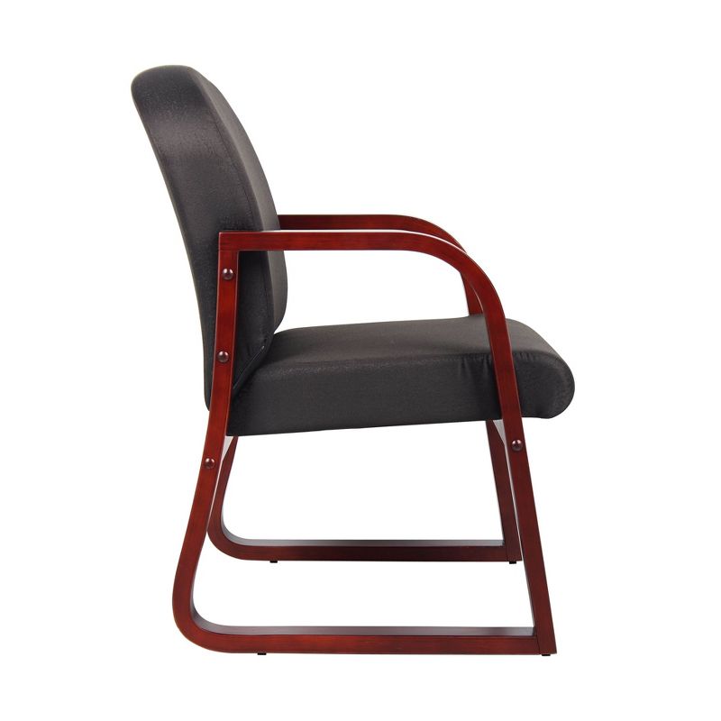 Mahogany Reception Chair - Boss Office Products, 5 of 8