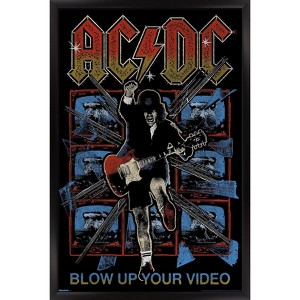Trends International AC/DC - Blow Up Your Video Framed Wall Poster Prints - 1 of 4