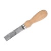 Unique Bargains Stainless Steel Wood Handle Cutting Thinning Leather Edge Bevelers - 3 of 4