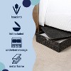 happimess Holden 30" Classic Costal Hand-Woven Hyacinth Wicker Under Bed Storage Basket with Lid - 3 of 4
