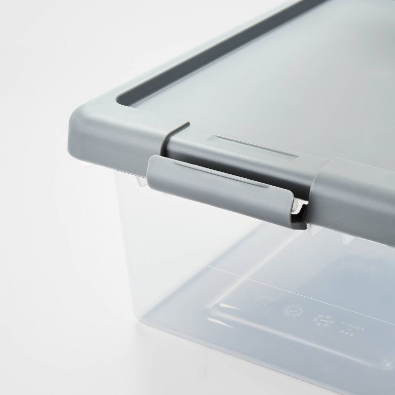 Small Latching Clear Storage Box - Brightroom&#8482;, 4 of 7