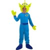 HalloweenCostumes.com Medium   Disney and Pixar Toy Story Alien Costume for Kids, Blue/Blue/Green - 3 of 4