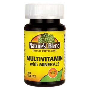 Nature's Blend Multi-Vitamin with Minerals 100 Tablets - 1 of 1