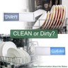 Unique Bargains Clean Dirty Sign Kitchen Non-Scratch Dishwasher Magnets - 3 of 4