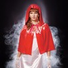 Costume Culture by Franco LLC Regency Capelet Adult Costume Accessory | Red - 2 of 4