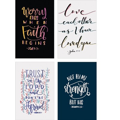 Better Office Religious Cards with Envelopes 6" x 4" Assorted Colors 100/Pack (64550)