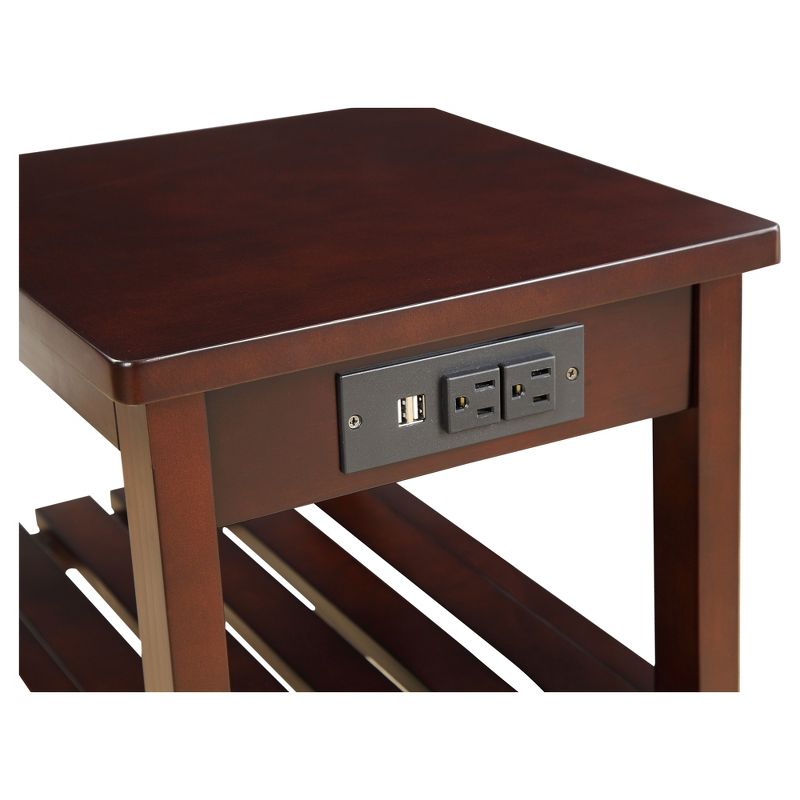 Wasaki End Table Espresso Brown - Acme Furniture, 5 of 9