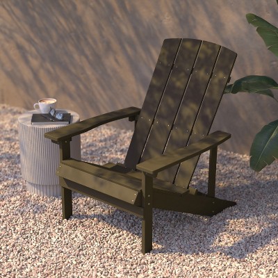 Mahogany Poly Resin Commercial Grade Adirondack Chair