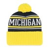 NCAA Michigan Wolverines Snappy Cuffed Knit Beanie - 2 of 2