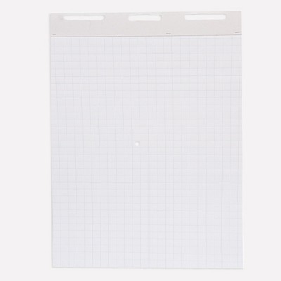 School Smart Graph Paper Easel Pads, 27 x 34 Inches, 50 Sheets, Pack of 4