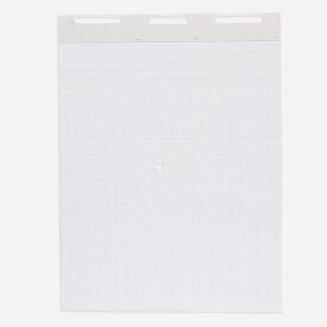 School Smart Graph Paper Easel Pads, 27 x 34 Inches, 50 Sheets, Pack of 4 - 1 of 4