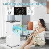 8000 BTU Portable Air Conditioner with Remote Control - 3-in-1 PAC-8000, Quiet Operation, 24H Timer, Cools Up to 350 sq ft, White - 2 of 4