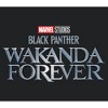 Women's Black Panther: Wakanda Forever Metallic Movie Logo Racerback Tank Top - 2 of 4
