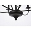 Elegant Lighting Westley 9 lights pendant in black - 4 of 4