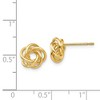 Black Bow Jewelry 12mm Love Knot Post Earrings in 14k Yellow Gold - 4 of 4