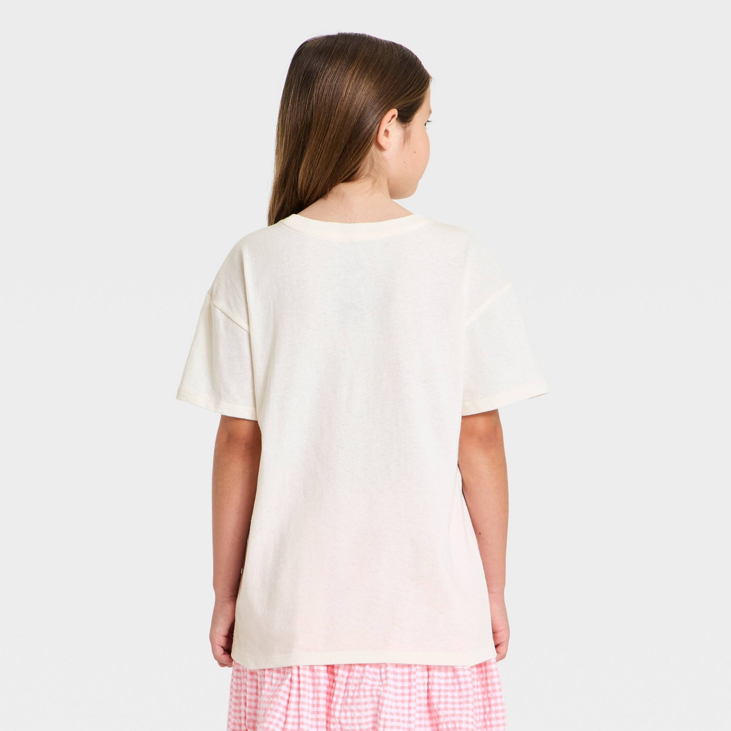 Футболка Sanrio Cinnamoroll Graphic T-Shirt для девочек, цвет: Слоновая кость — фото 3