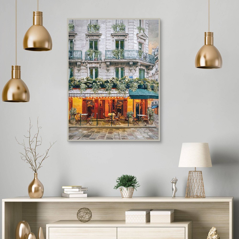 Photos - Other Decoration Masterpiece Art Gallery 30"x40" Bistro Du Coin Wall Art