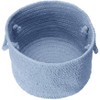 Colonial Mills Spring Meadow Utility Basket, 14 by 10-Inch, Petal Blue - 3 of 4