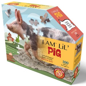 Madd Capp Puzzles: Lil' Pig Jigsaw Puzzle, 100 Pieces - 1 of 4