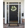 Kate Aurora 18"x30" Rectangular Outdoor Heavy Duty Rubber & Coir Non-Slip Welcome Door Mat - Black - 3 of 3